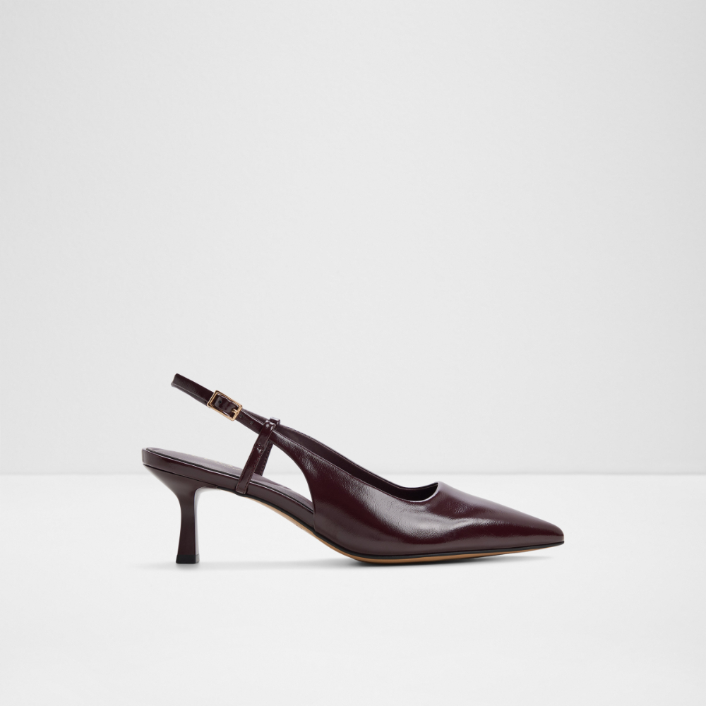 adan, Slingback heel, Burgundy