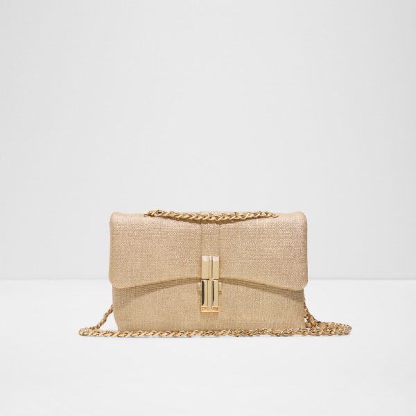 Main View Of Gold Alicie Cross Body For Women