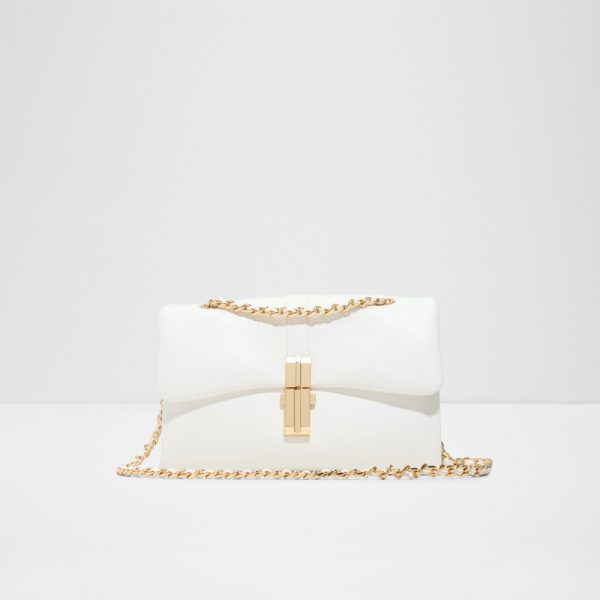Main View Of White Alicie Cross Body For Women
