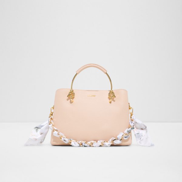 Main View Of Pink Calanthe Satchel For Women