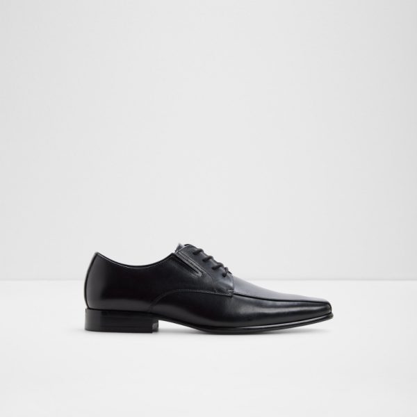 Main View Of Black Demario Lace Ups For Men