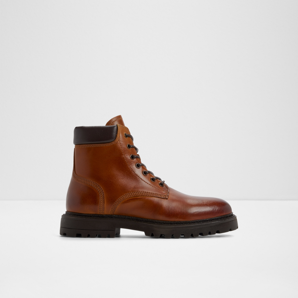 Cognac Ankle Boots