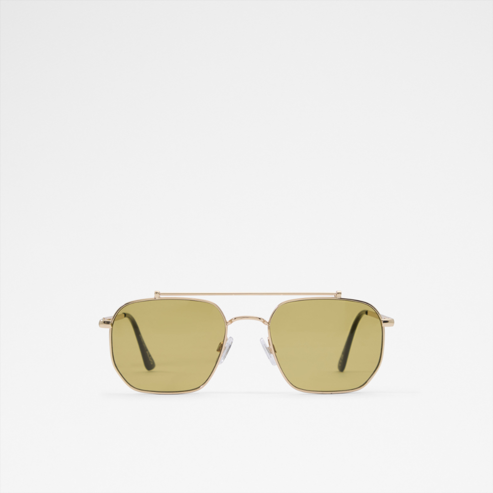 Main View Of Gold Eiden Sunglasses For Men