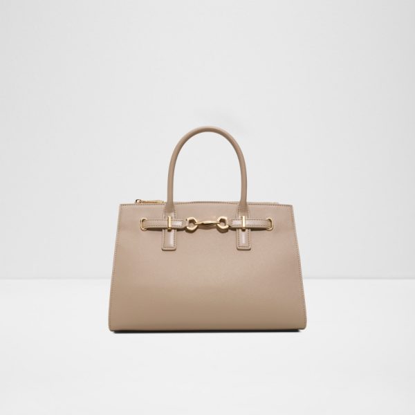 Main View Of Beige Evielyne Satchel For Women