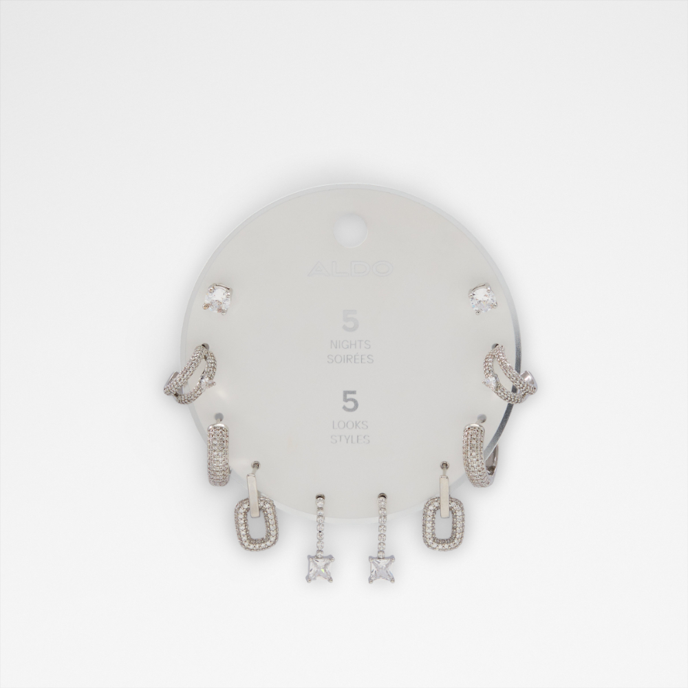 Main View Of Multi Fivelookss Earring Set For Women