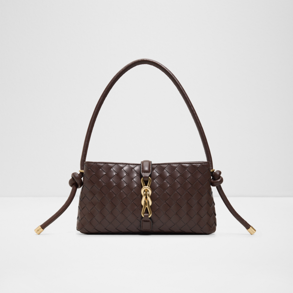 Huda Brown Shoulder Bag