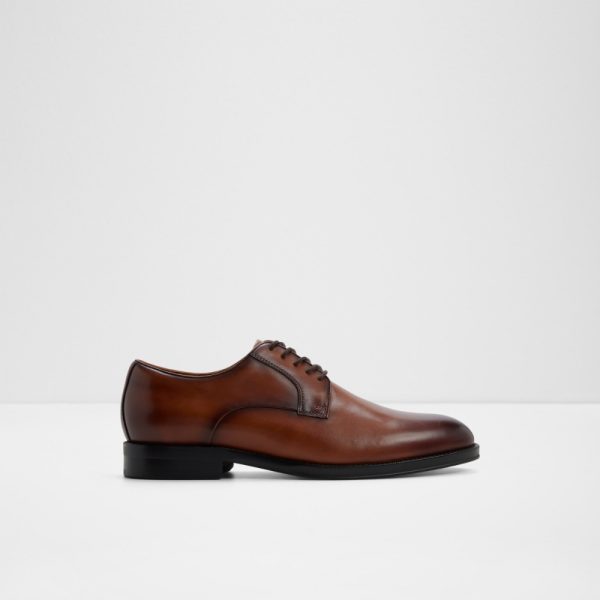 Main View Of Brown Jennings Lace Ups For Men