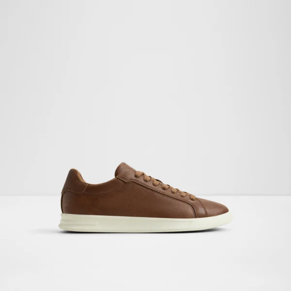 Low top sneaker, Cognac