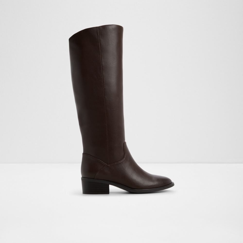 Kaydienh Dark Brown Knee-High Boots