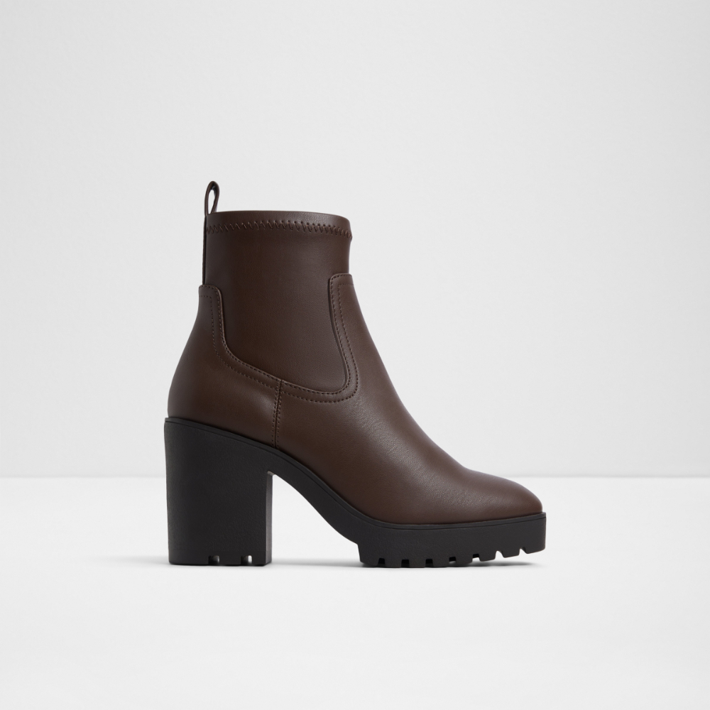 Marrgo Dark Brown Ankle Boots