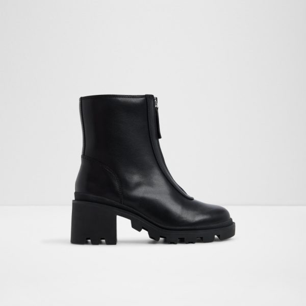 Merielle Black Ankle Boots