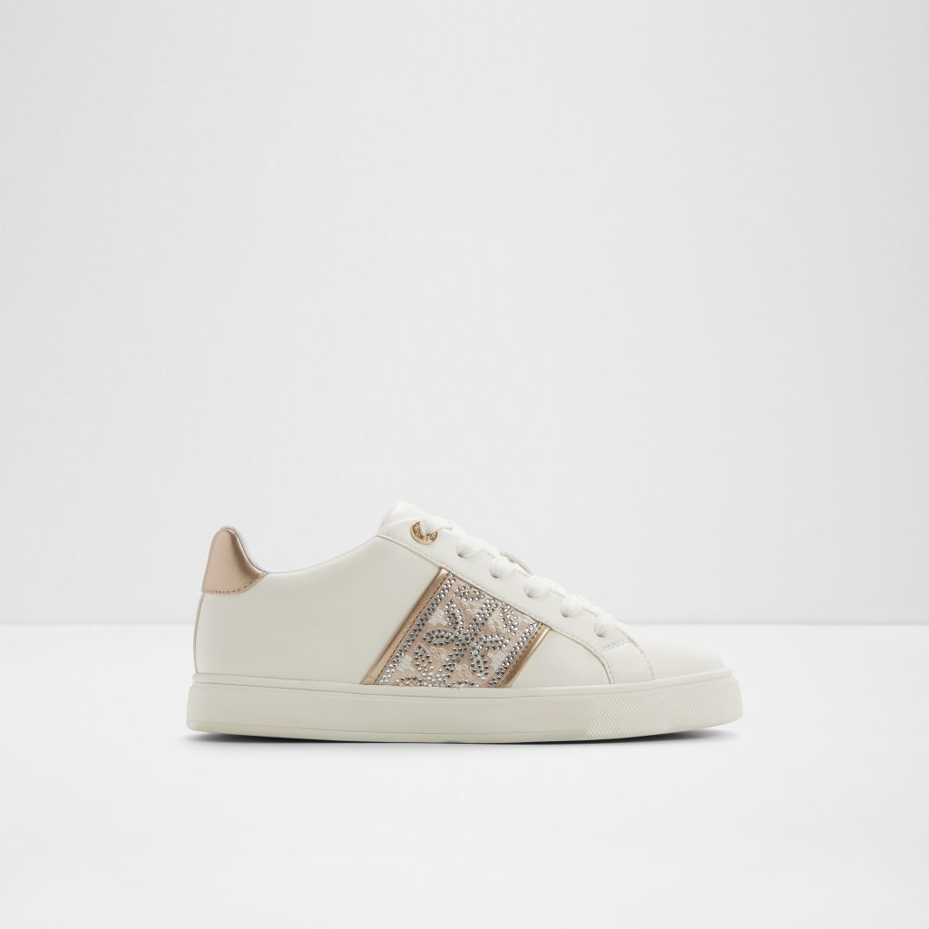 Palazzi Sneaker in White Combo