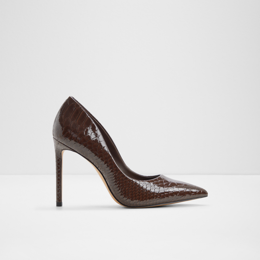 Stessy2.0, Stiletto Pump, Dark brown