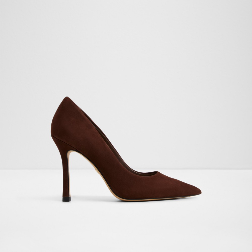 Heeled Shoes, Dark brown