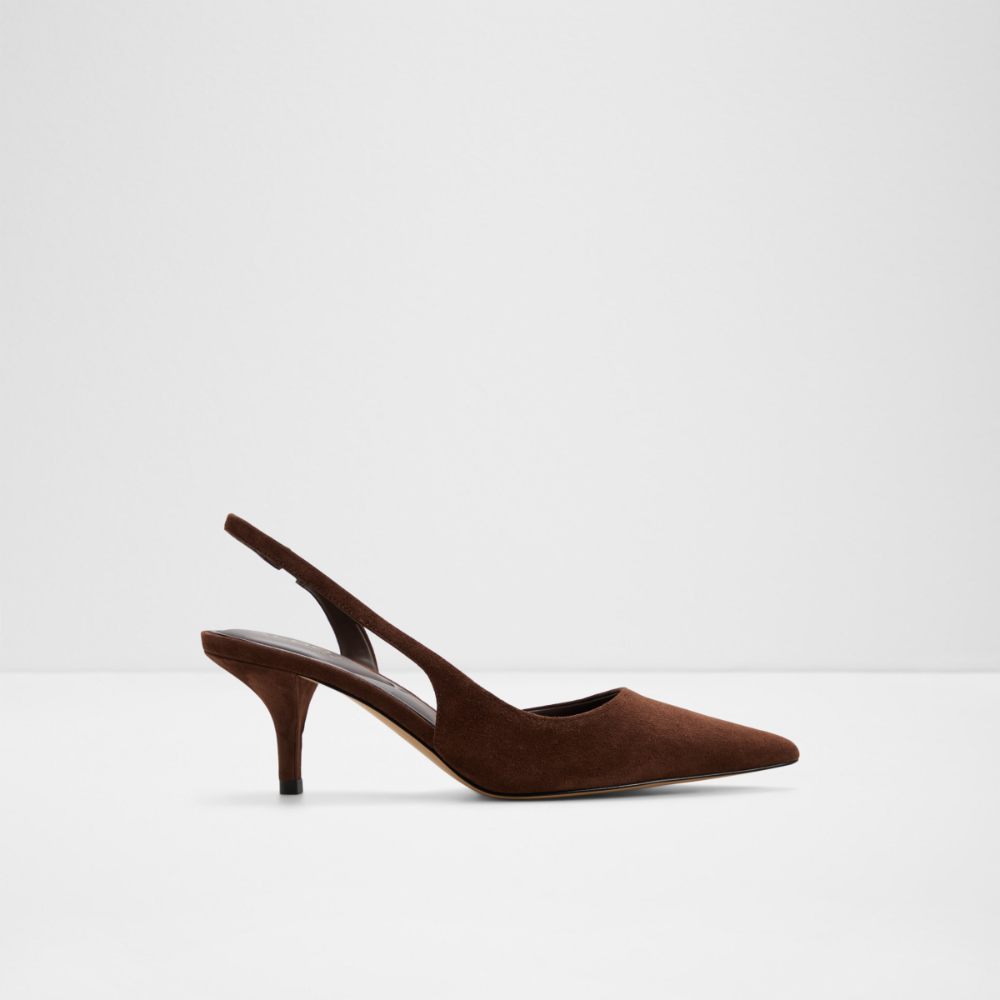 Heeled Shoes, Dark brown