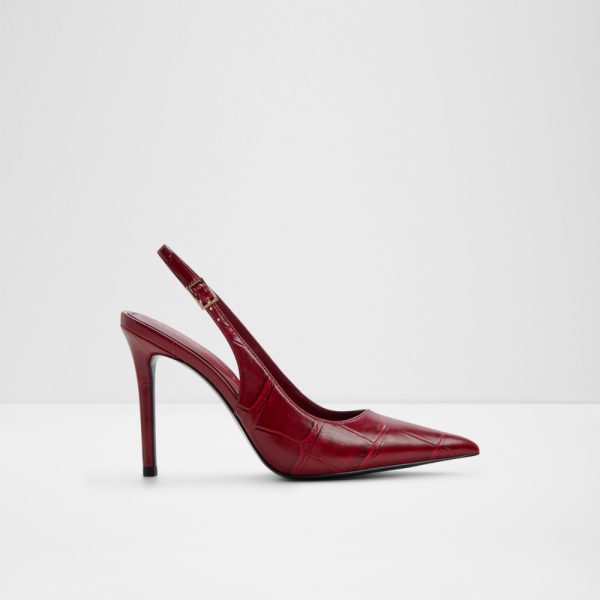 Main View Of Red Stessysling2.0 Heeled Shoes For Women