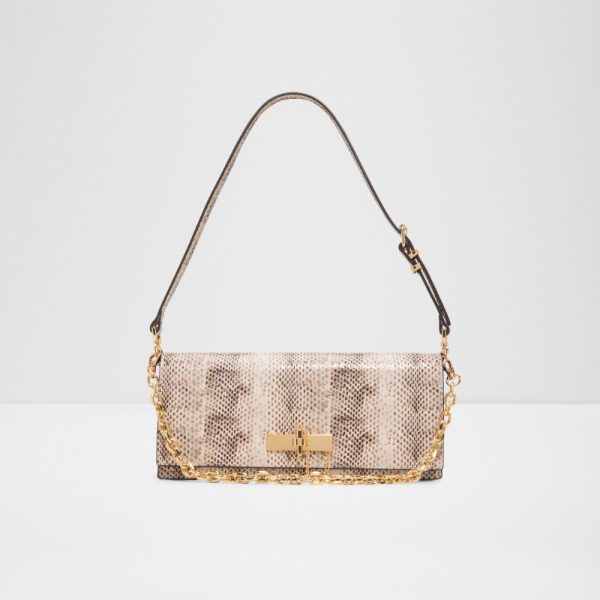 Main View Of Grey Thalea Shoulder Bag For Women