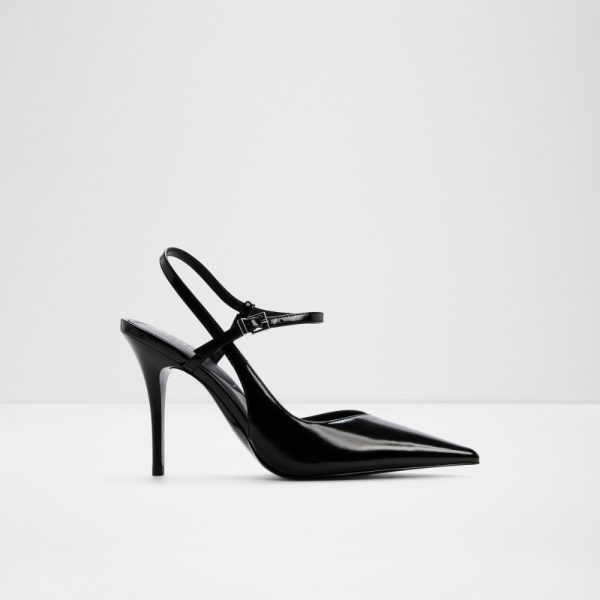 Vivenne Black Heeled Shoes