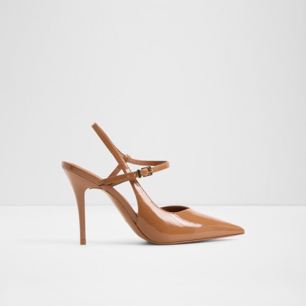 Vivenne Medium Brown Heeled Shoes