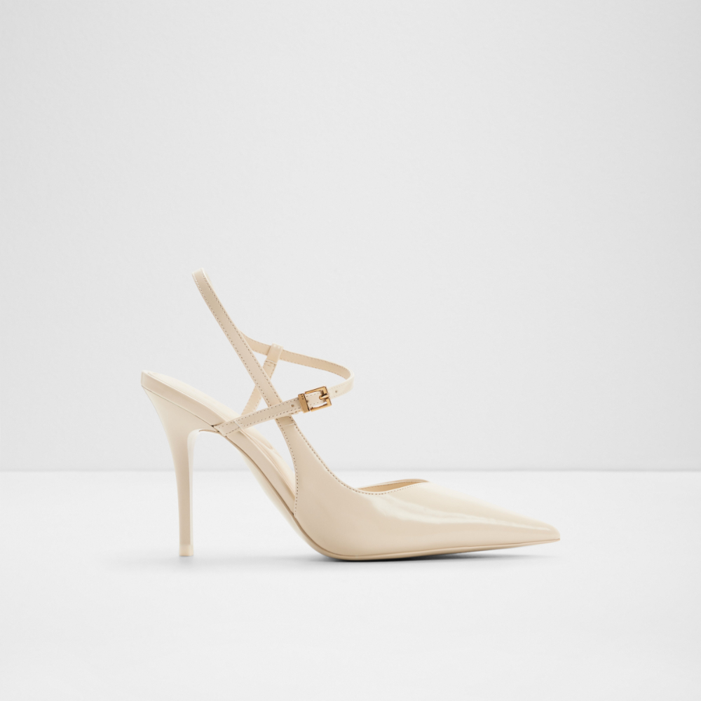 Vivenne Cream Heeled Shoes