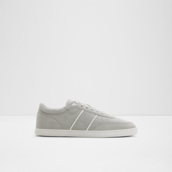 Main View Of Grey Whirl Lace Ups For Men
